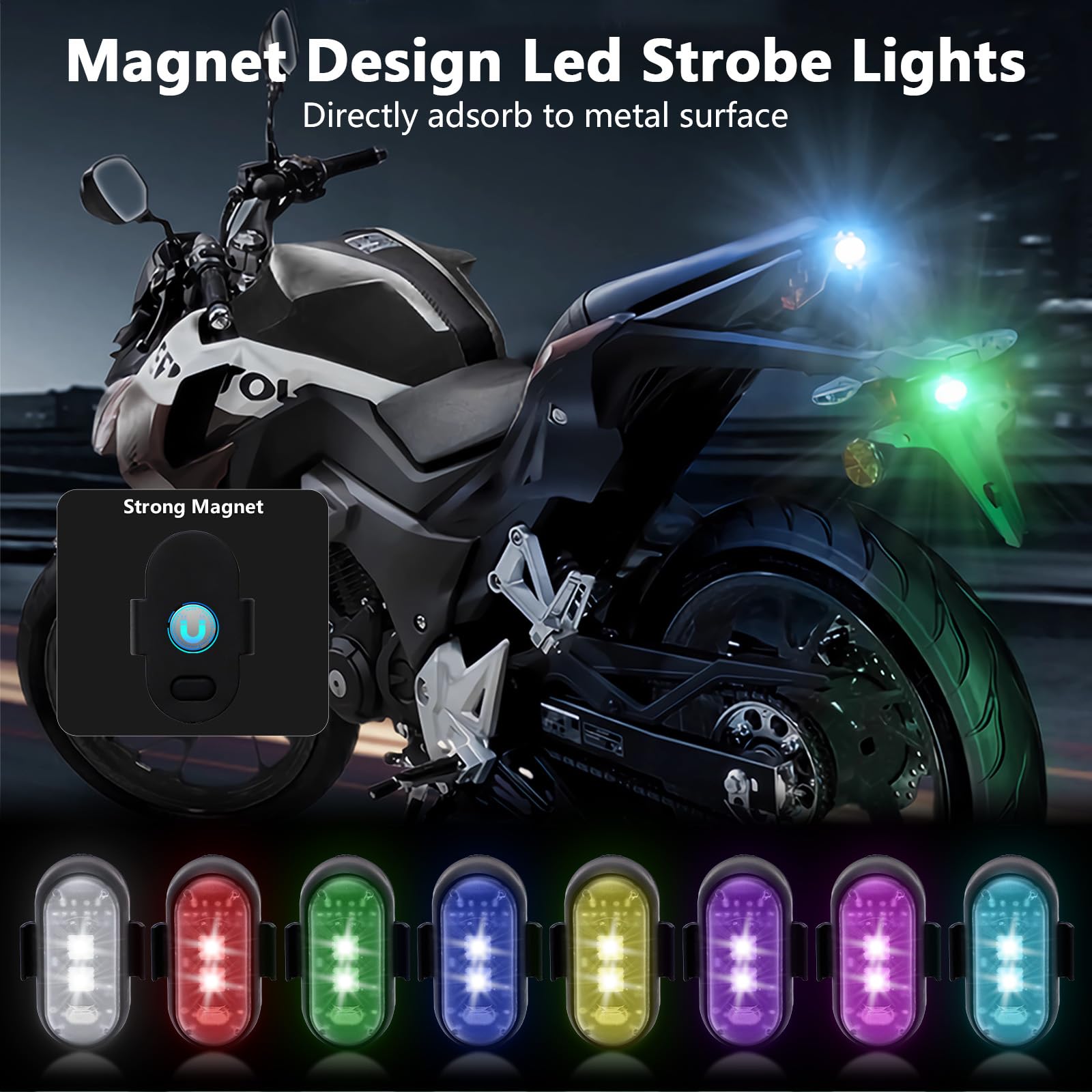 4 Pcs Led Strobe Lights with R - огляд і ціна Drone Strobe Light