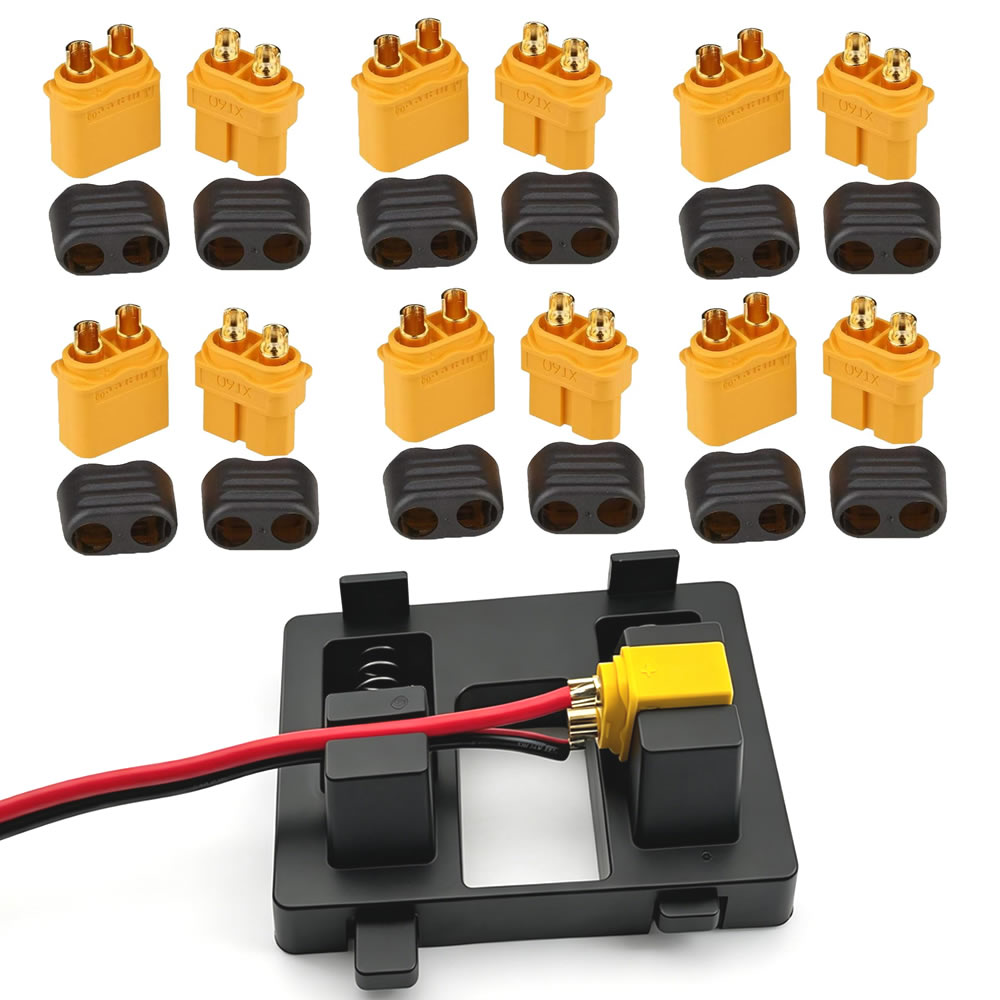 XT60 Connector Plug with Sheat - огляд і ціна Drone Battery Adapter