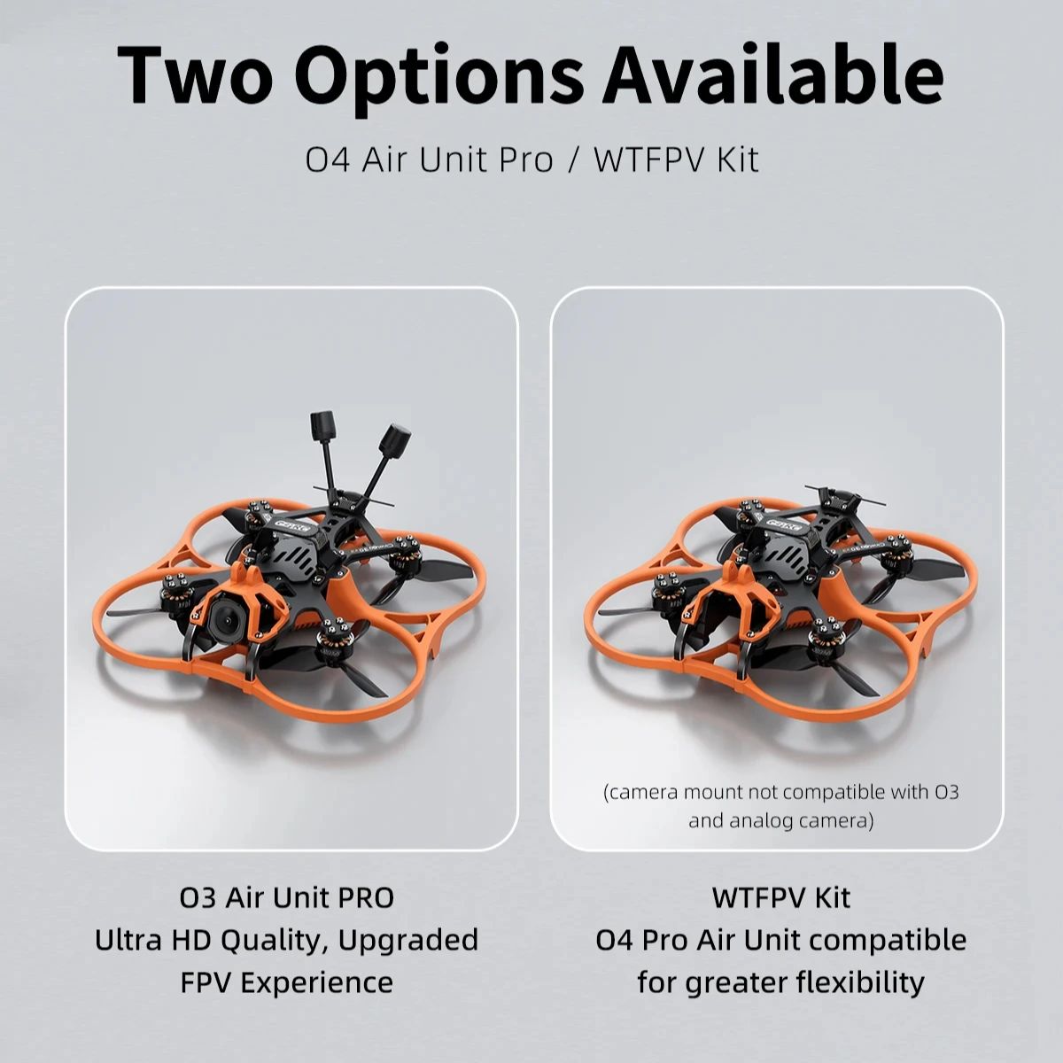 GEPRC Cinelog30 V3 FPV Quadcop - огляд і ціна Drone Beacon Light